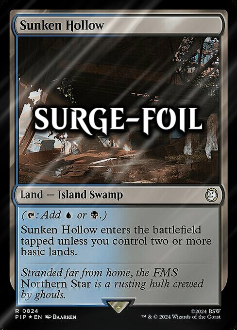 Sunken Hollow Card Front