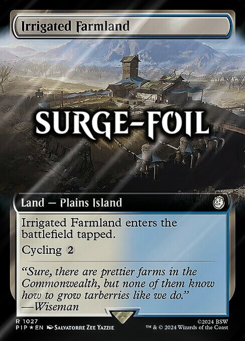 Irrigated Farmland Card Front