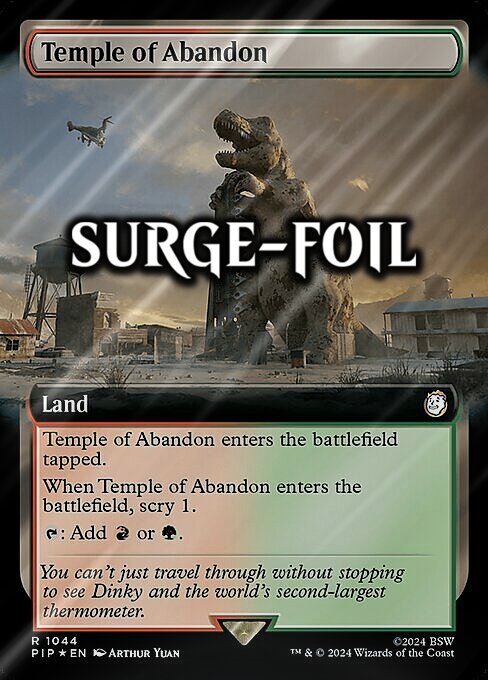 Temple of Abandon Card Front