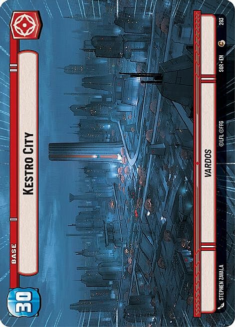 Kestro City // Shield Card Front