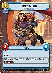 Baze Malbus - Temple Guardian