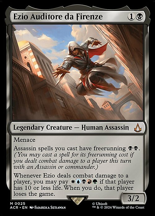 Ezio Auditore da Firenze Card Front