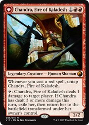 Chandra, Fuoco di Kaladesh // Chandra, Fiamma Ruggente