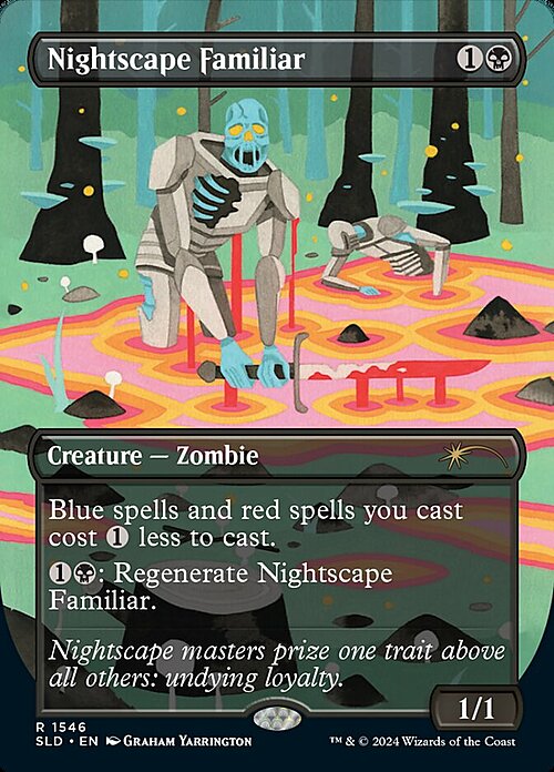 Nightscape Familiar Card Front