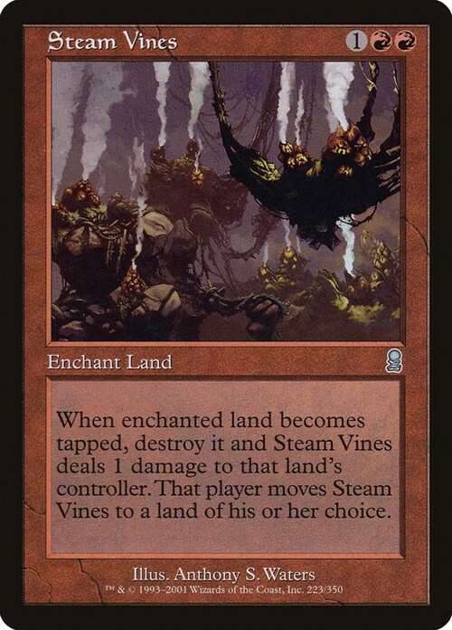 Steam Vines Card Front