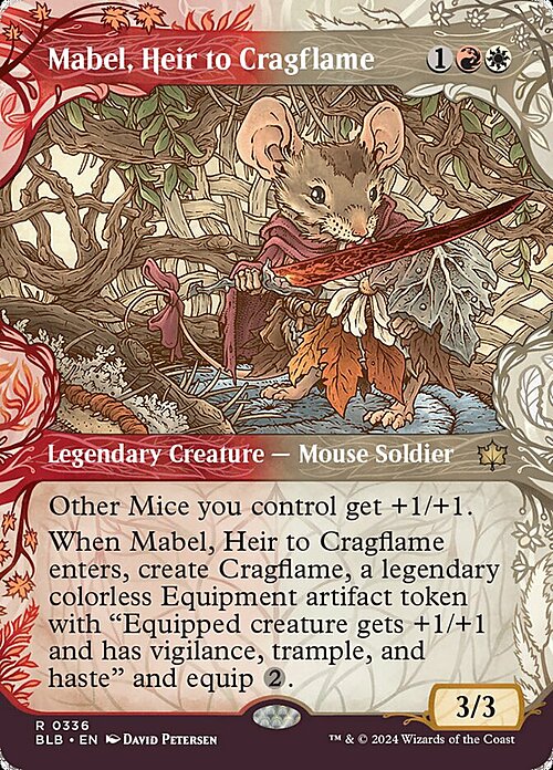 Mabel, Heir to Cragflame Card Front