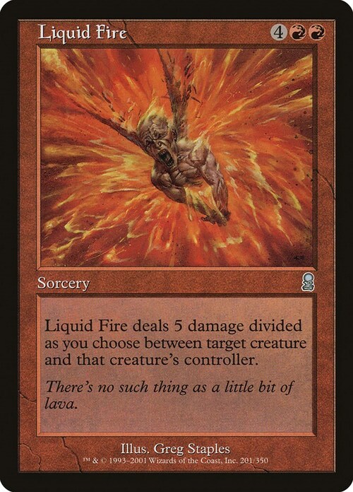 Liquid Fire Card Front