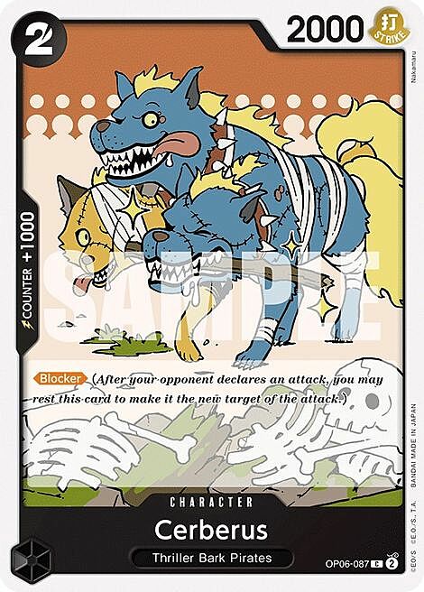 Cerberus Card Front