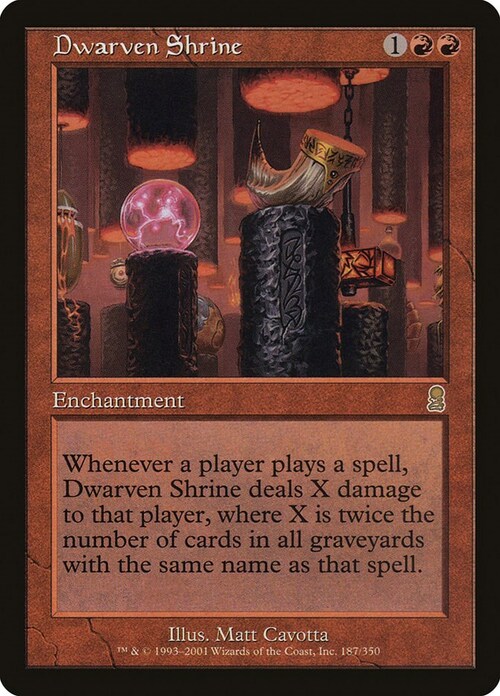 Dwarven Shrine Card Front