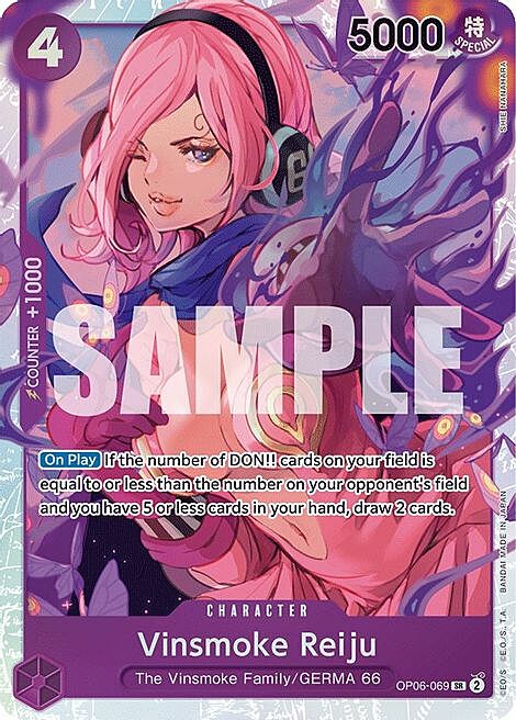 Vinsmoke Reiju Card Front