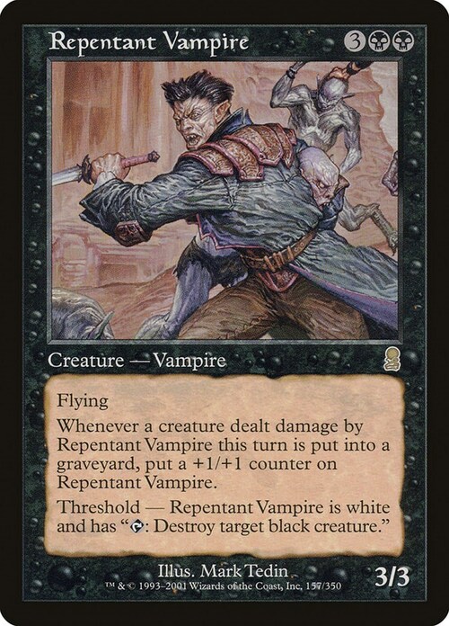 Repentant Vampire Card Front