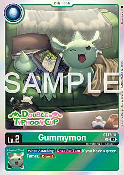 Gummymon Card Front