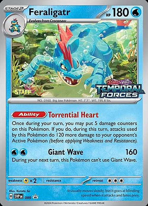 Feraligatr Card Front