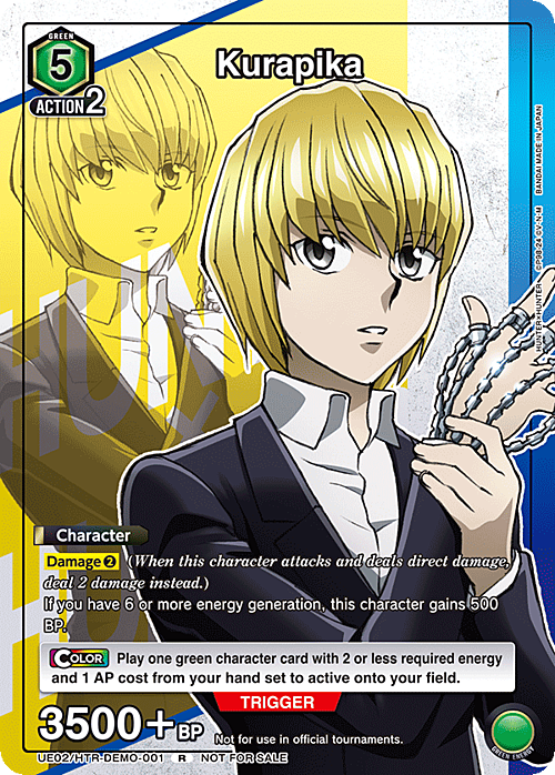 Kurapika Card Front