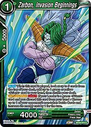 Zarbon, Invasion Beginnings