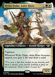 Wylie Duke, Atiin Hero