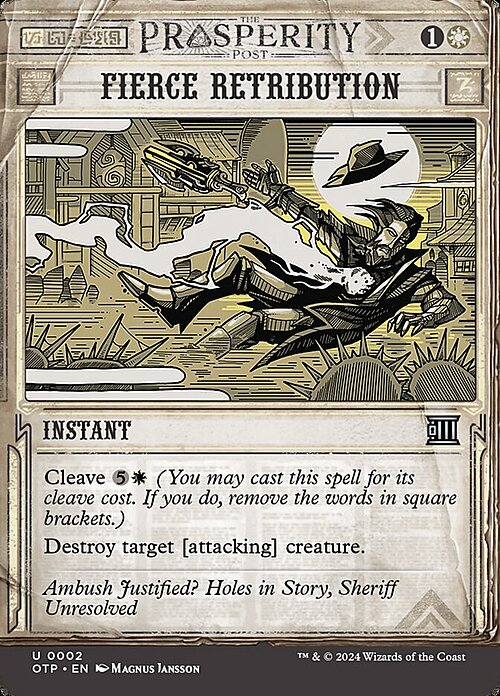 Fierce Retribution Card Front