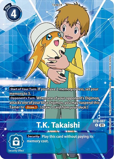 T.K. Takaishi Card Front