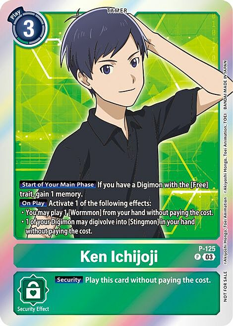 Ken Ichijoji Card Front