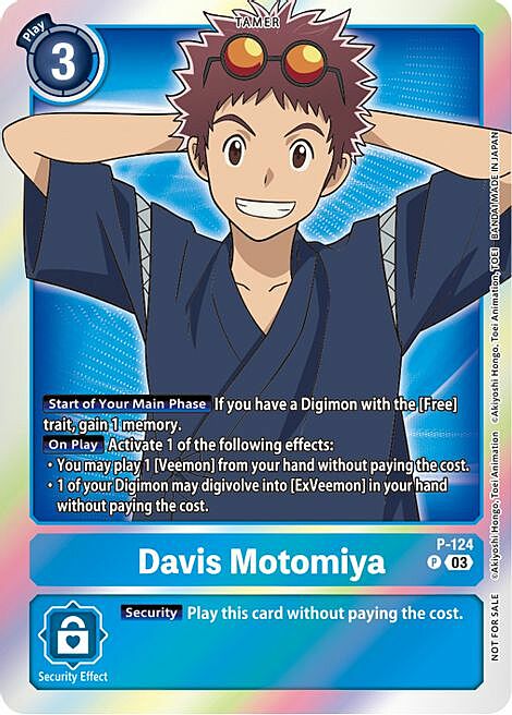 Davis Motomiya Card Front