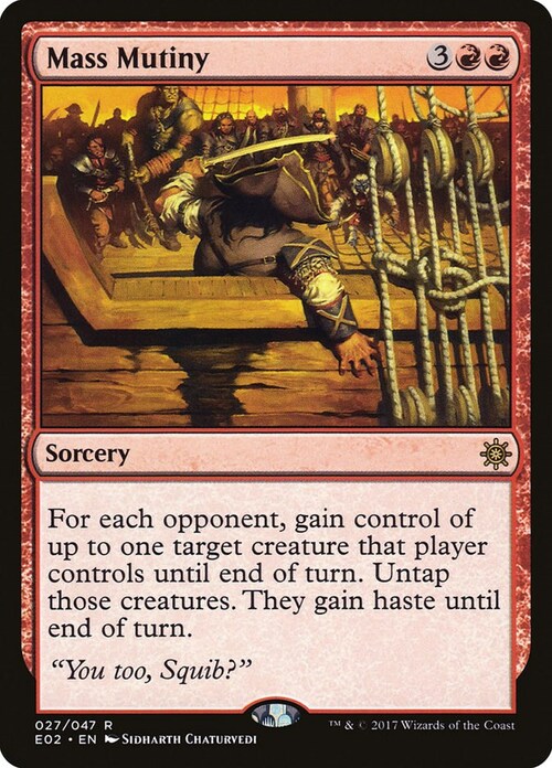 Mass Mutiny Card Front