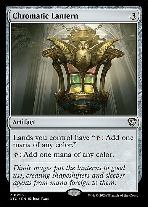 Chromatic Lantern Card Front