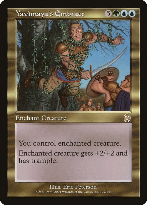 Yavimaya's Embrace Card Front