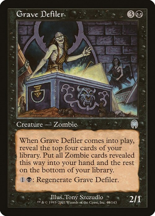 Grave Defiler Card Front