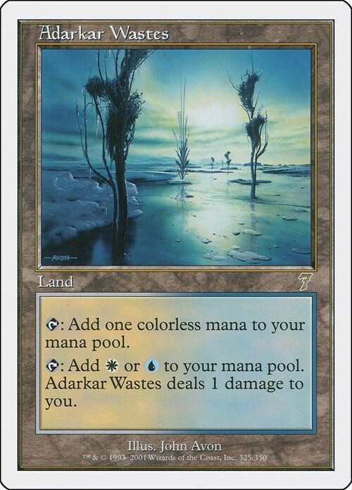 Adarkar Wastes Card Front