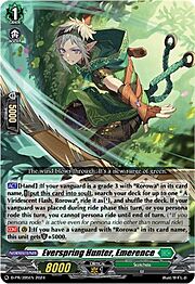 Everspring Hunter, Emerence