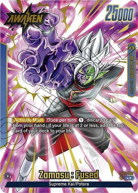 Zamasu : Fused // Zamasu : Fused Card Front