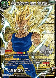 Prince of Destruction Vegeta, Final Attack