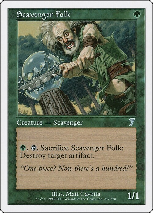 Scavenger Folk Card Front