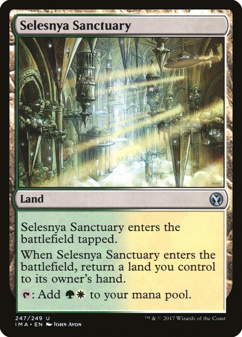 Selesnya Sanctuary Card Front