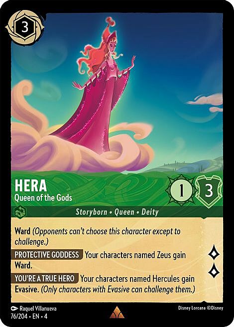 Hera - Queen of the Gods Card Front