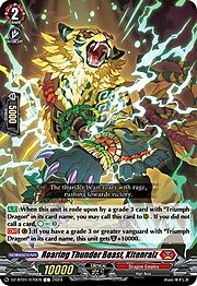 Roaring Thunder Beast, Kitenraiz