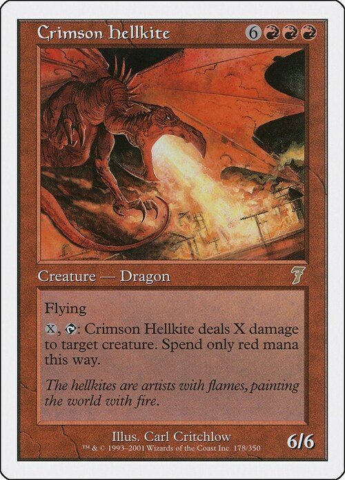 Crimson Hellkite Card Front