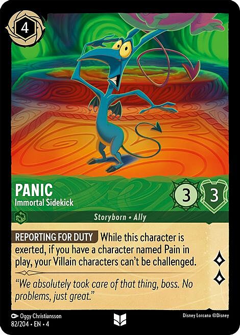 Panic - Immortal Sidekick Card Front