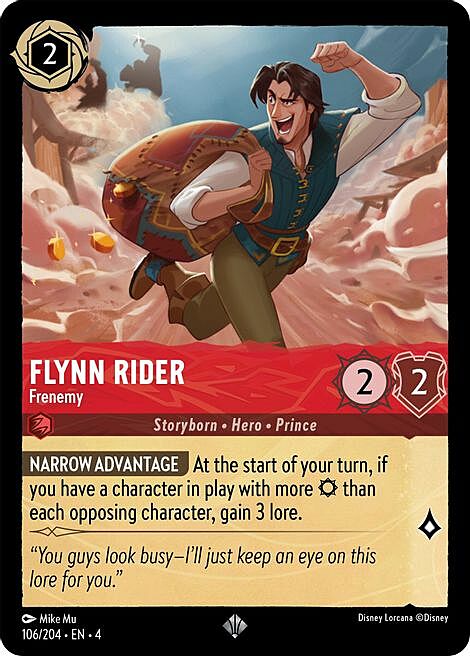 Flynn Rider - Amico-Nemico Card Front