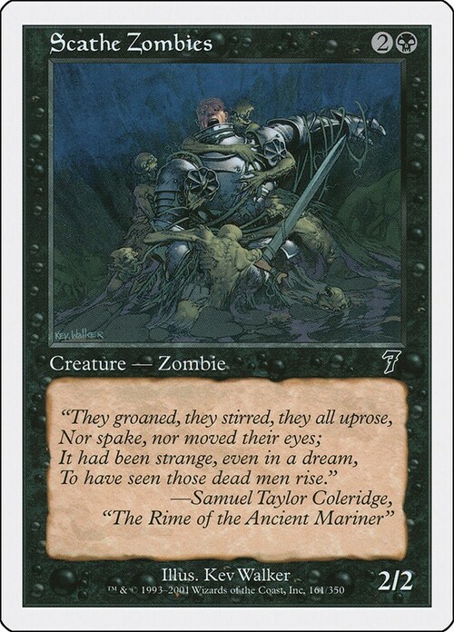 Scathe Zombies Card Front