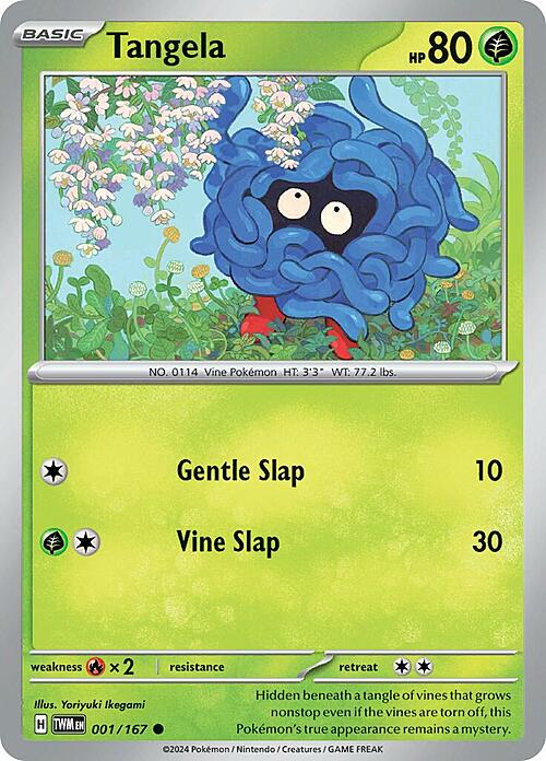 Tangela Card Front