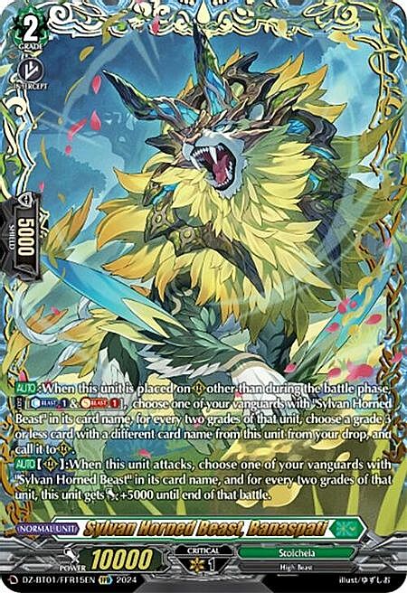 Sylvan Horned Beast, Banaspati Card Front