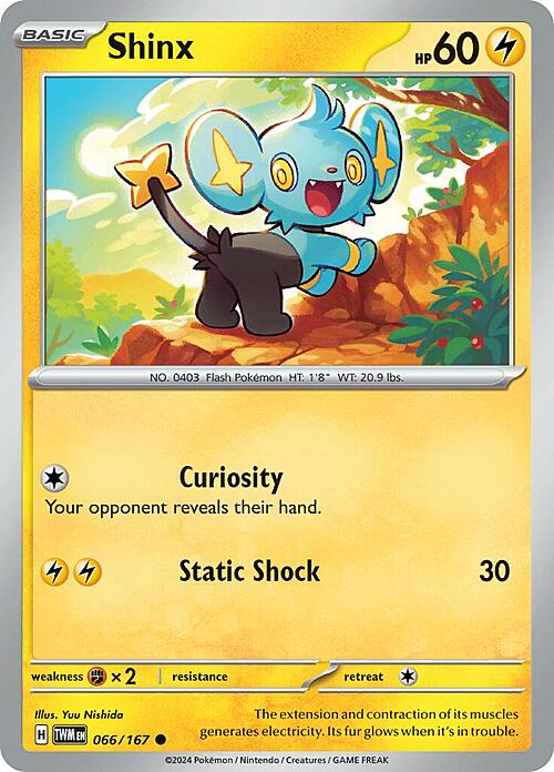 Shinx Card Front