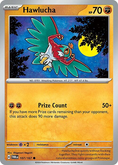 Hawlucha Card Front