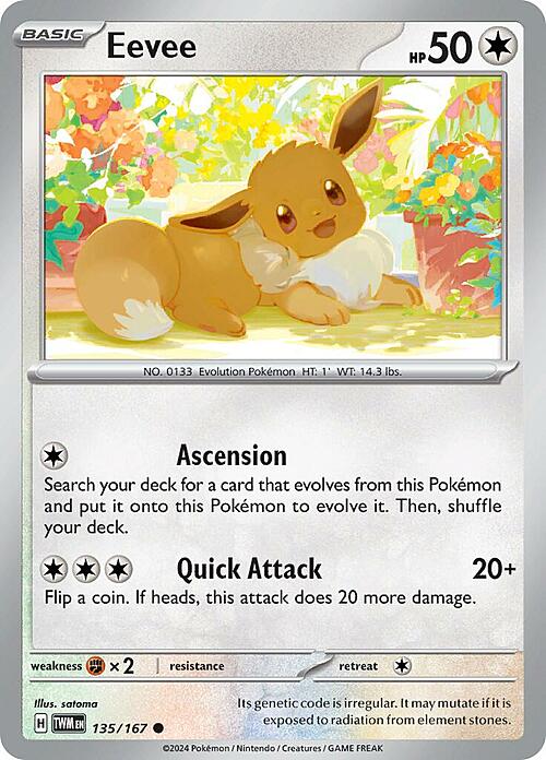 Eevee Card Front