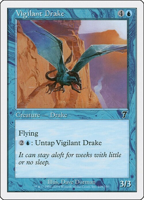 Vigilant Drake Card Front