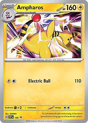 Ampharos Card Front