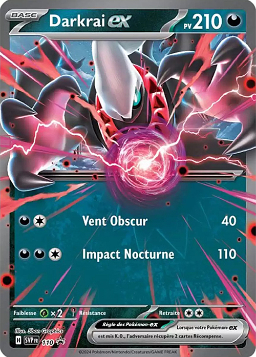 Darkrai ex Card Front