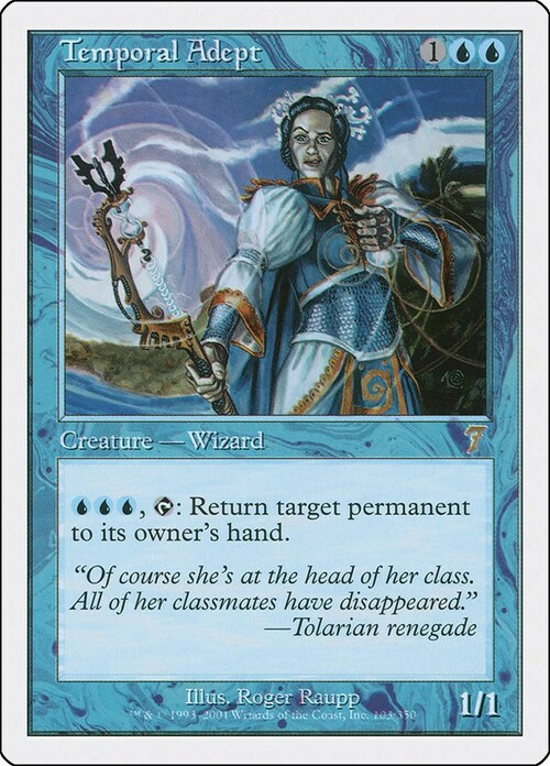 Temporal Adept Card Front