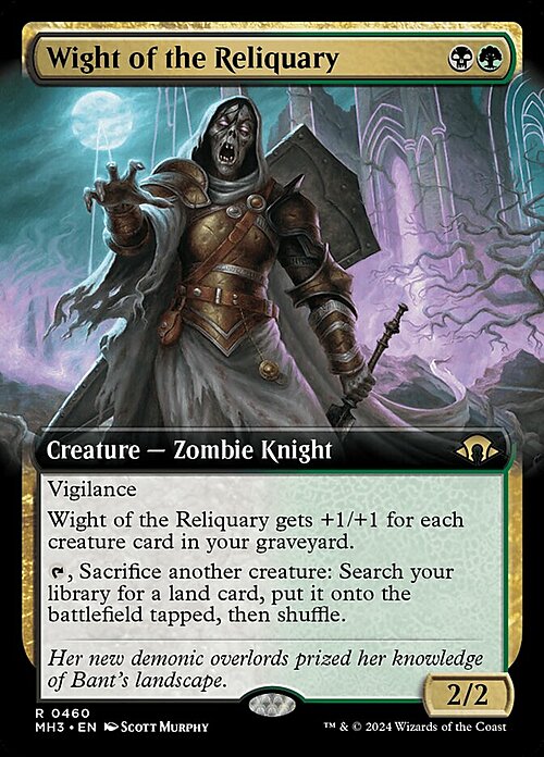 Wight of the Reliquary Card Front